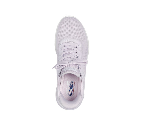 Pantofi sport, dama, SKECHERS SLIP-INS BOBS SPORT ARC WAVES 2.0 NOW IT 117638-LIL lila, textil